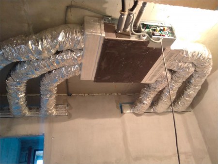 Проектирование и монтаж вентиляции и кондиционирования в ЖК "Серебрянный бор"