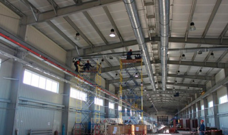 проектирование систем вентиляции складского комплекса