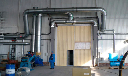 Проектирование систем отопления складского комплекса 
